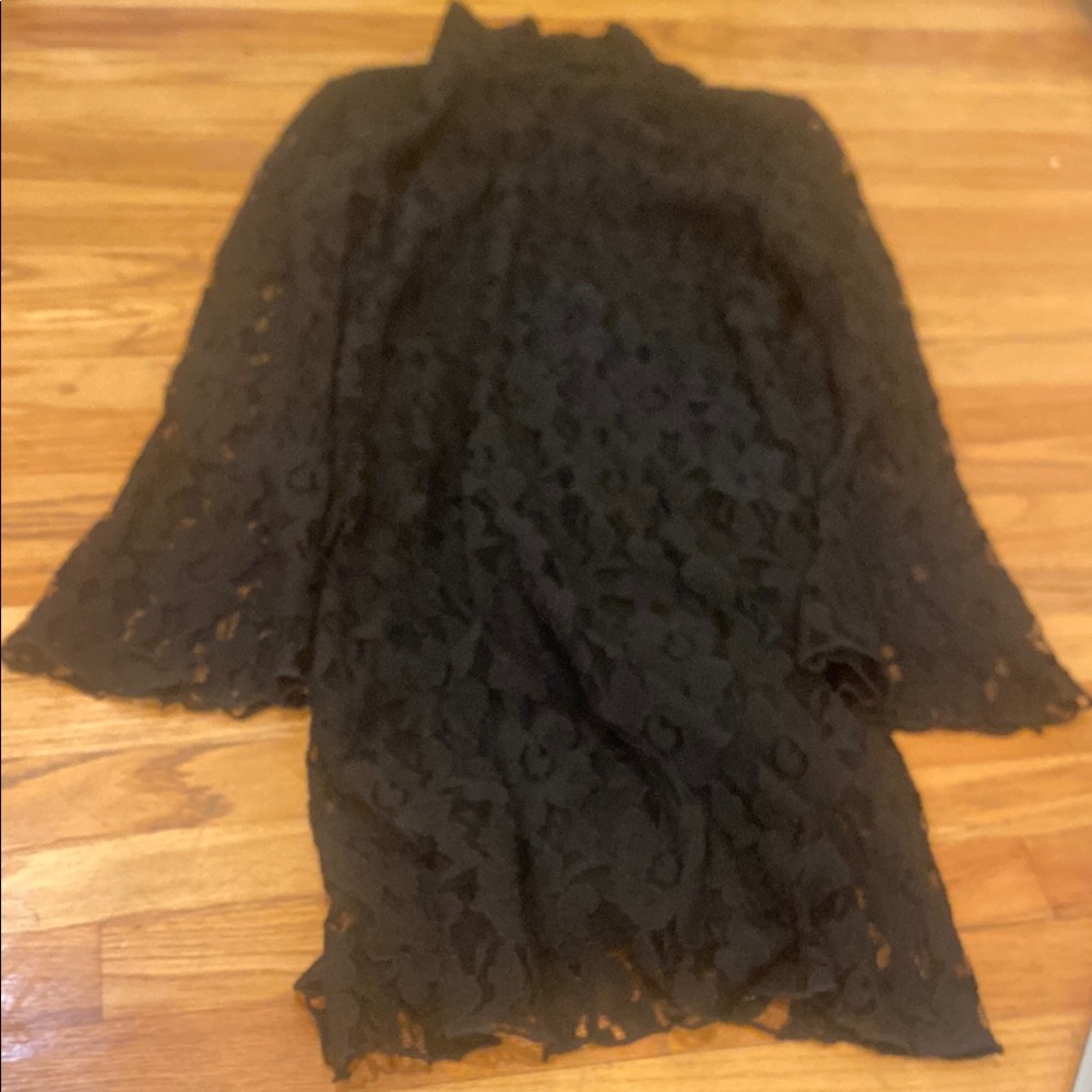 INC International Concepts Black Lace Dress